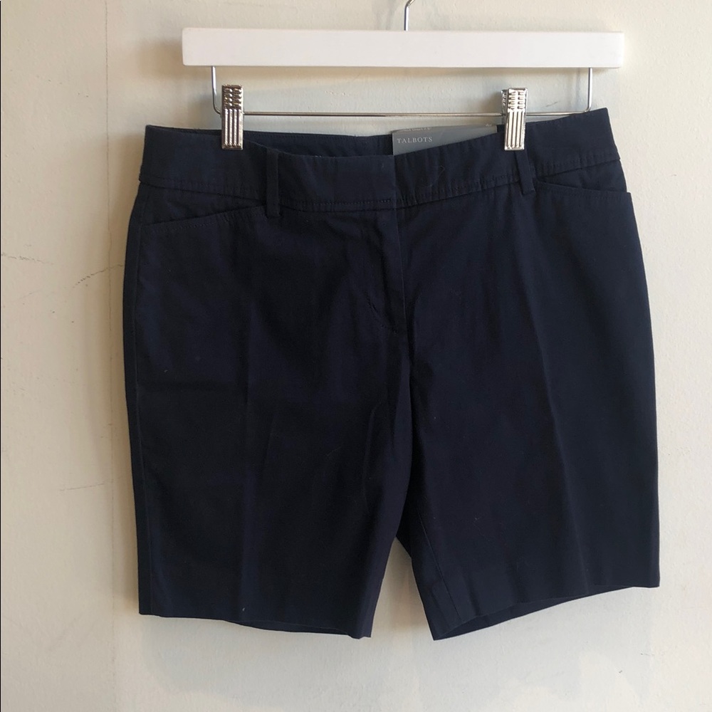 Talbots Women's Classic Navy Shorts